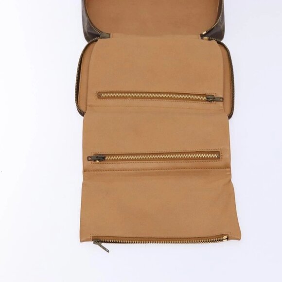 LOUIS VUITTON Monogram Poche Monte Carlo Jewelry Box Vintage M47352 Auth 141127 - Picture 13 of 16